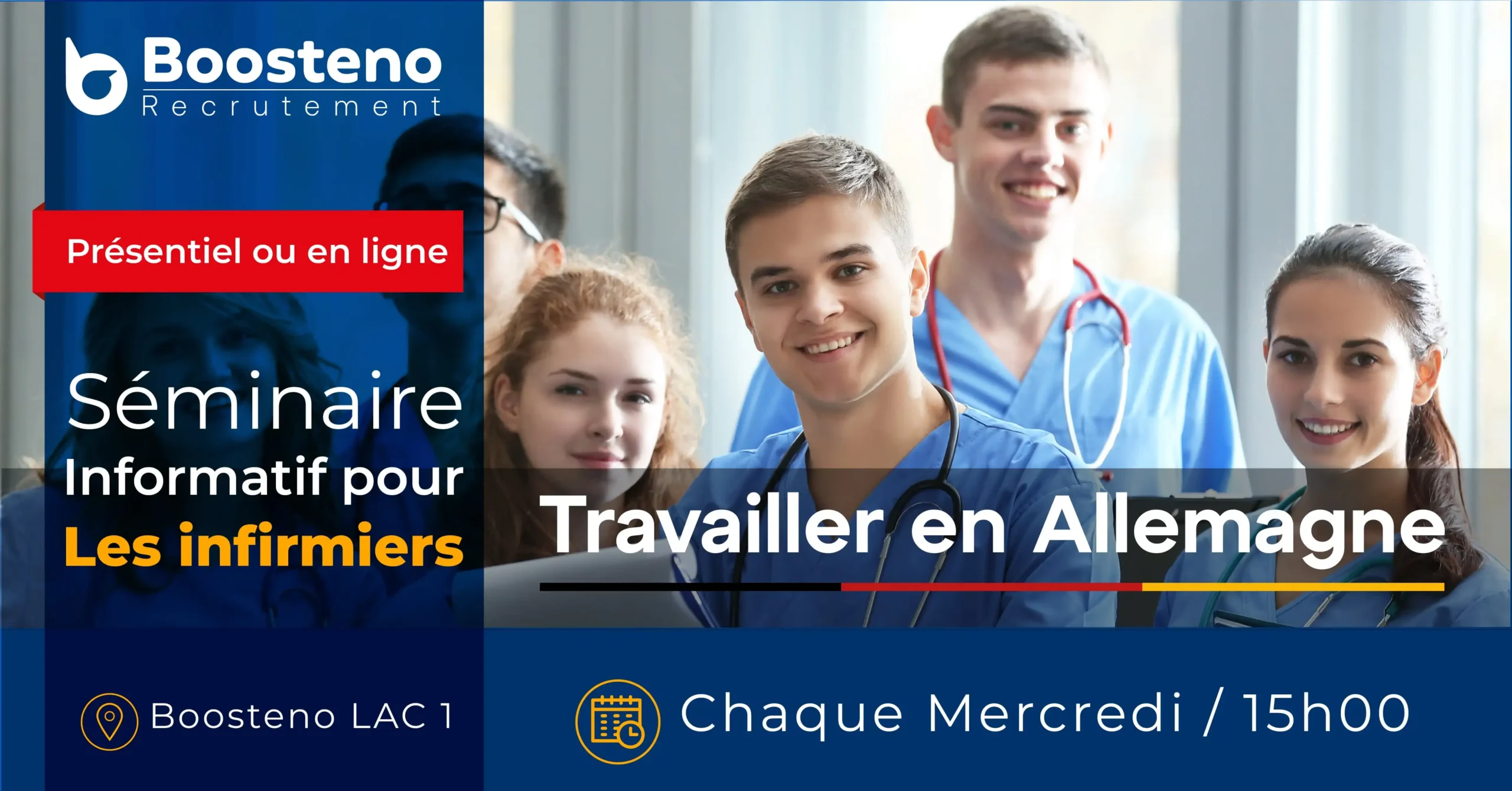 Webinaire infirmiers en allemagne